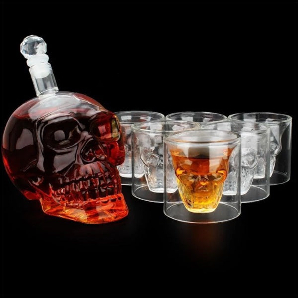 Skull Wine Bottle