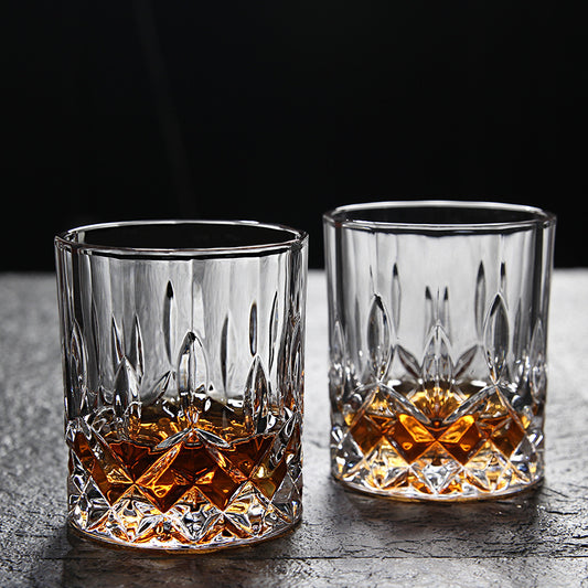 Lead-Free Crystal Glass Whiskey Glass Set