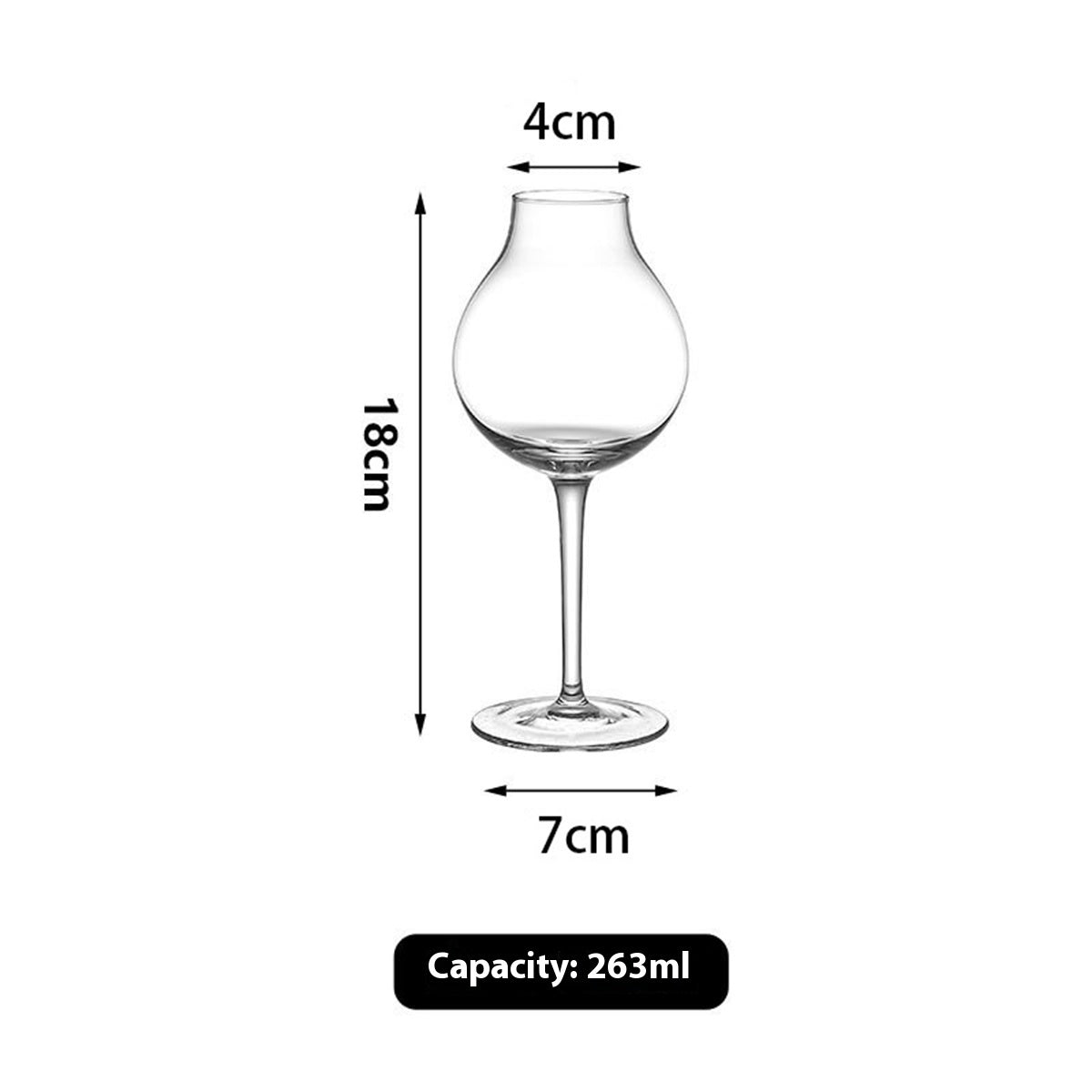 Glass Cocktail Glass For Bar