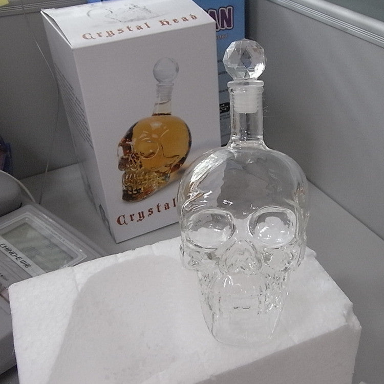 Skull Wine Bottle