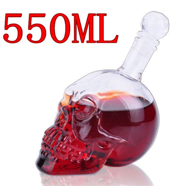 Skull Wine Bottle
