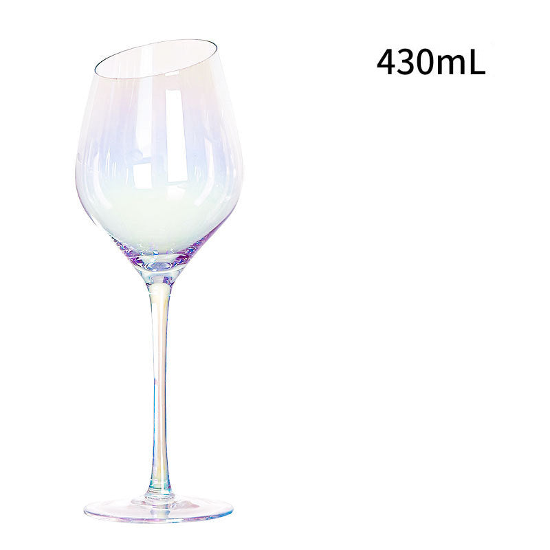 Gradient Colorful Glass Goblets